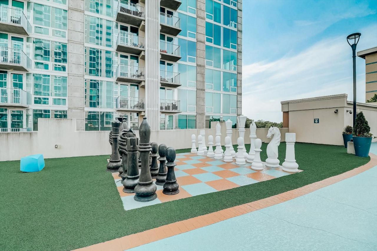 Frontdesk Skyhouse Apts Uptown Charlotte Apartment Exterior foto